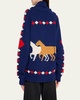 Diamond Corral Horse Merino Wool Cardigan