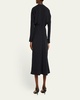 Dolman Cady Midi Dress