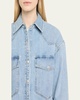 Lotta Long-Sleeve Denim Shirt