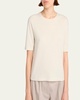 Ipar Short Sleeve Cashmere Top