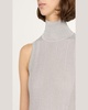 Arden Metallic Knit Turtleneck Maxi Dress