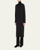 One-Button Cashmere Coat