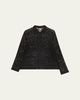 Blooming Threadwork Lace Shirt