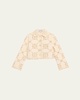 Adelaide Scalloped Eyelet-Embroidered Jacket