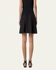 Wide Waistband Cotton Poplin Skirt