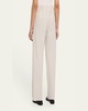 High-Waist Cotton Bias Pants