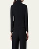 Amber Short Wool Crepe Double-Face Jacket