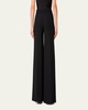 Felia Double Layer Wide-Leg Silk Pants