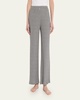 Soleil High-Rise Cropped Ribbed Pants