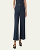 Chiara Wide Leg Cotton Wool Denim Pants