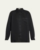 Nesson Oversized Linen Button-Down Shirt