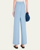 Riverside Wide-Leg Organic Cotton Poplin Pants