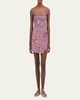 Luna Wisteria Mini Skirt Coverup