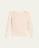 Cashmere Textured Intarsia Sweater