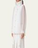 Palina Double Layer Techno Grid Parka
