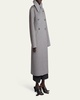 Double-Breasted Cashmere-Blend Coat