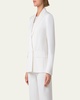 William Double-Breasted Boyfriend Shantung Silk-Blend Jacket