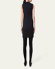 Laminated Corduroy Mini Dress