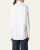 3D Star Cotton Poplin Blouse