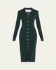 Cardigan Knit Midi Dress