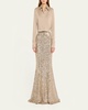 Hansen Charmeuse Button-Front Shirt