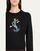 Ski Run Embroidered Alpaca Sweater