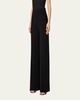 Felia Double Layer Wide-Leg Silk Pants