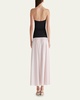 Amyra Strapless Drop-Waist Maxi Dress
