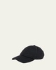 Vintage Cashmere Logo-Print Baseball Cap