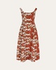 Maudette Long Floral Dress