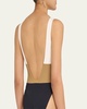 Hume Tricolor One-Piece Swimsuit