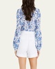 Azalea Sophia Button-Front Blouse