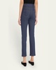 Crop Denim Skinny Leg Pants