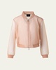 Taide Techno Stretch Tulle Bomber Jacket