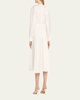 Viro Long-Sleeve Midi Dress