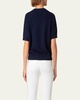 Sailboat Robe Application Wool Cashmere Sweater