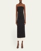 Aelin Sparkly Layered Column Dress