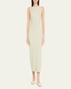 Dakota Sleeveless Rib Midi Dress