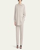Komako Button Down Wool Cashmere Blouse
