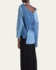 Denim Back-To-Front Shirt