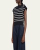 Portofino Knit Sweater with Button Detail