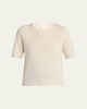 Ipar Short Sleeve Cashmere Top