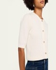 Shrunken Short-Sleeve Cardigan