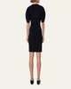 Volume Puff-Sleeve Short Dress