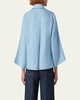 Kimono Sleeve Poplin Blouse