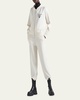 Cashmere Jogger Pants with Logo Detail