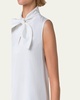 Tie Knot Heavy Cotton Poplin Blouse