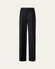 Fior High-Rise Pinstripe Wide-Leg Pants