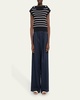 Portofino Knit Sweater with Button Detail