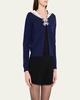 Astoria Sequined Sailor Collar Cardigan